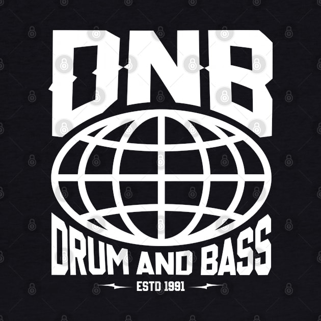 DNB Drum And Bass Retro Future by Drum And Bass Merch